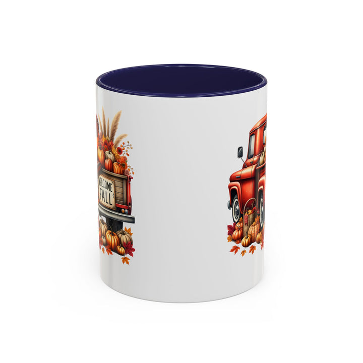 Welcome Fall - Accent Coffee Mug (11, 15oz)