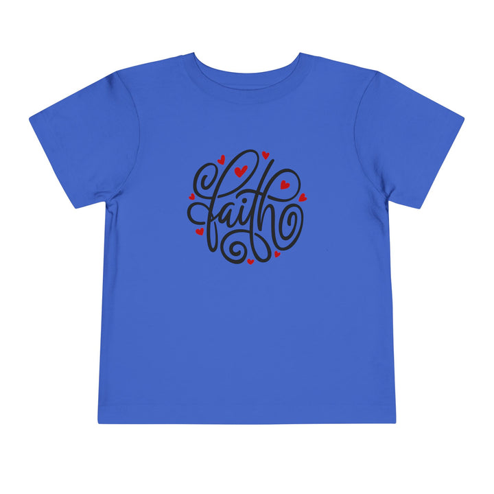 Faith Hearts - Toddler Short Sleeve Tee
