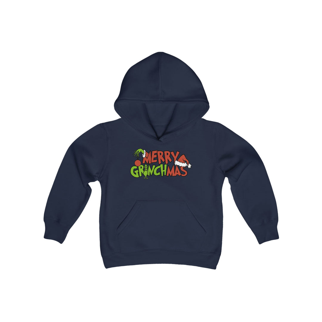 Merry Grinchmas - Youth Heavy Blend Hooded Sweatshirt