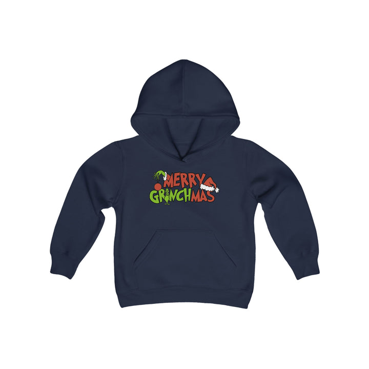 Merry Grinchmas - Youth Heavy Blend Hooded Sweatshirt