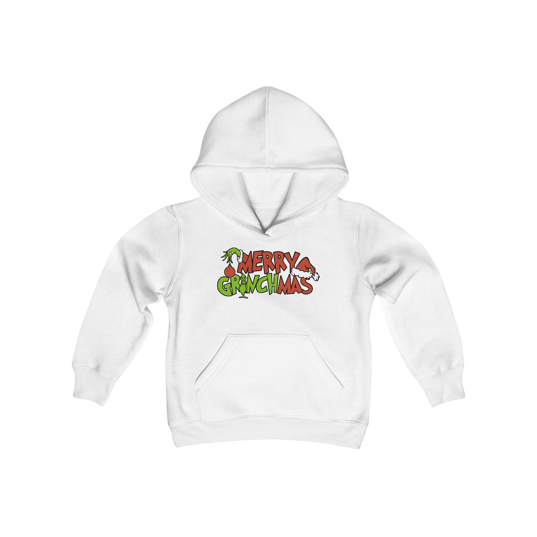 Merry Grinchmas - Youth Heavy Blend Hooded Sweatshirt