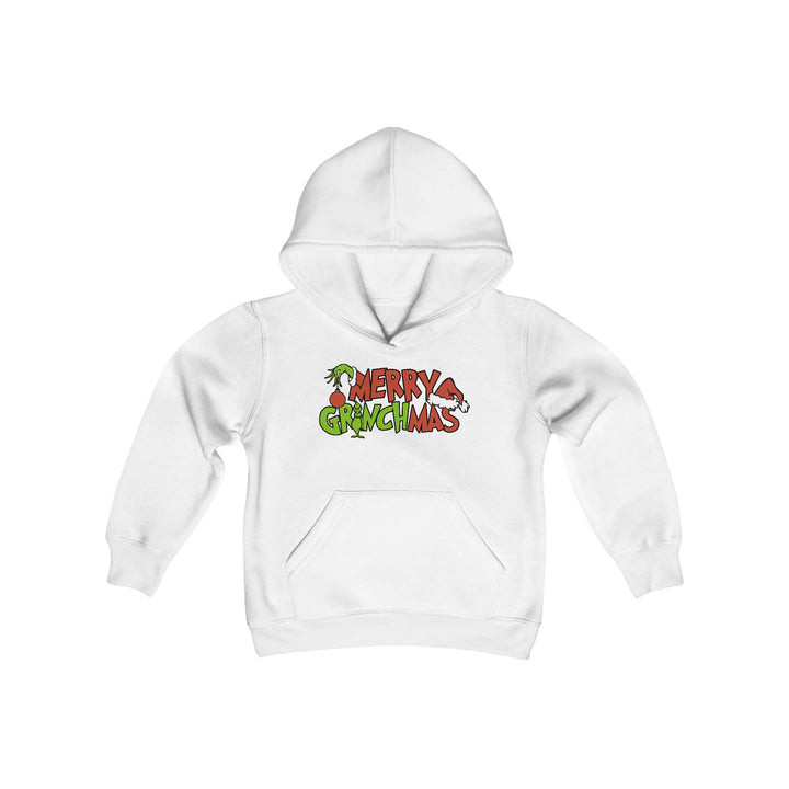 Merry Grinchmas - Youth Heavy Blend Hooded Sweatshirt
