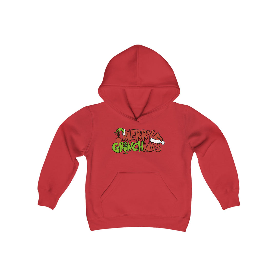 Merry Grinchmas - Youth Heavy Blend Hooded Sweatshirt