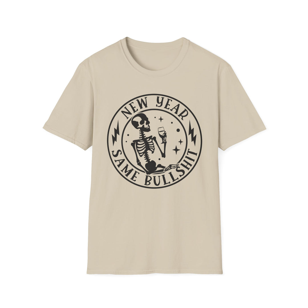 New Year Same Bullsh*t - Unisex Softstyle T-Shirt