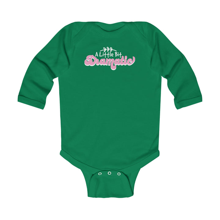 Little Bit Dramatic - Infant Long Sleeve Bodysuit