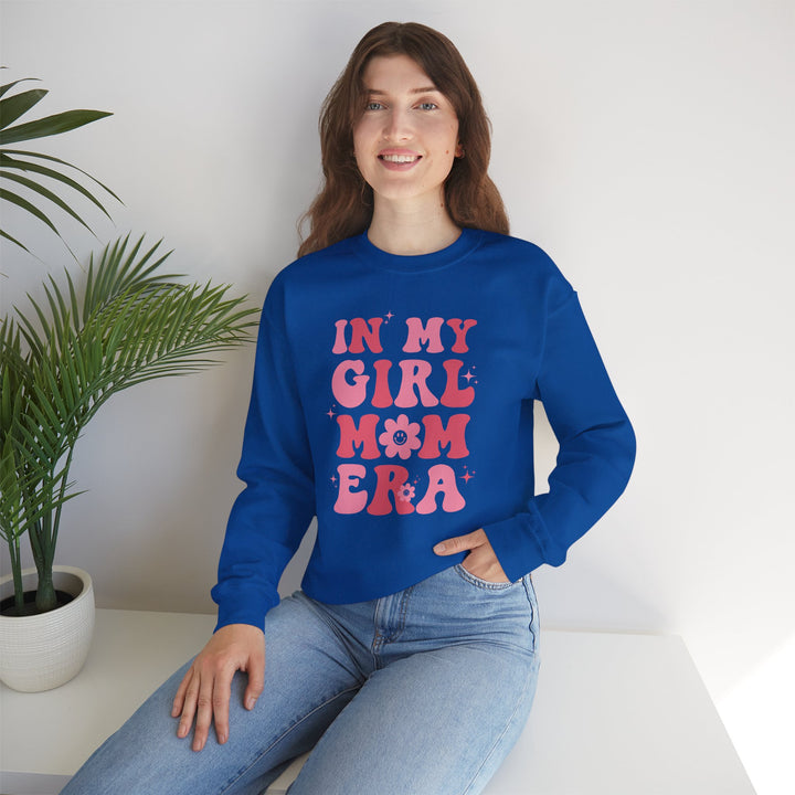 Girl Mom Era - Unisex Heavy Blend™ Crewneck Sweatshirt