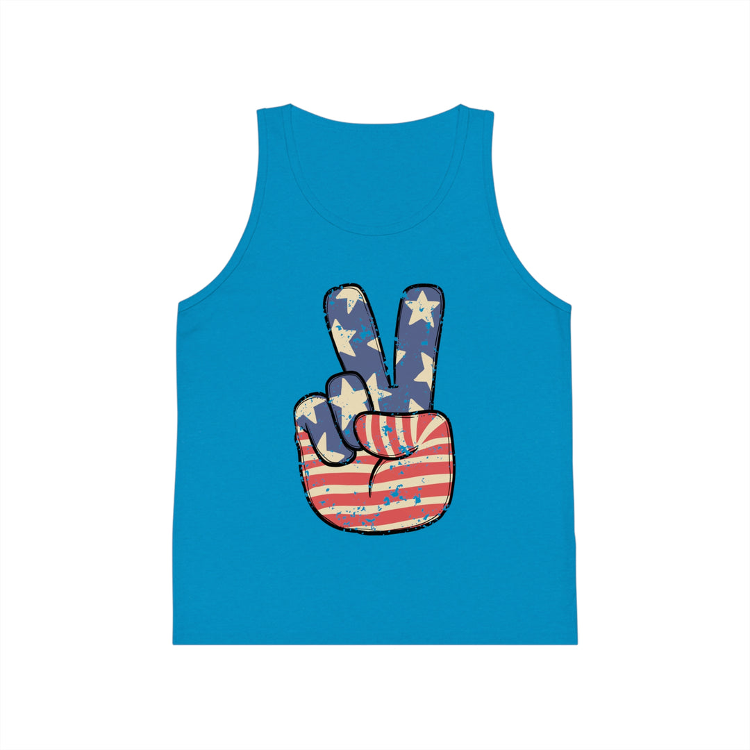 Peace - Kid's Jersey Tank Top