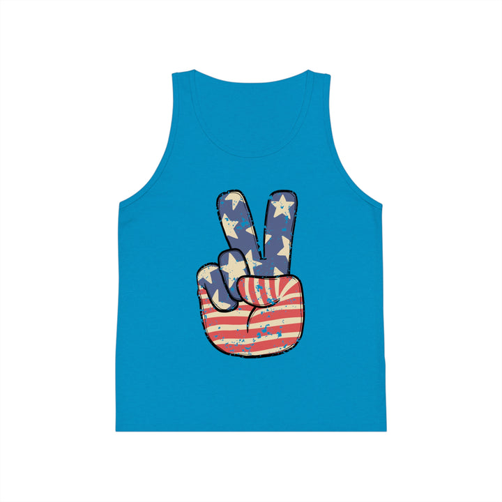 Peace - Kid's Jersey Tank Top