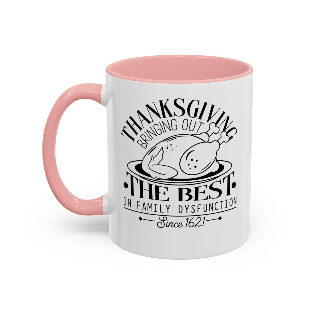Family Dysfunction - Accent Coffee Mug (11, 15oz)