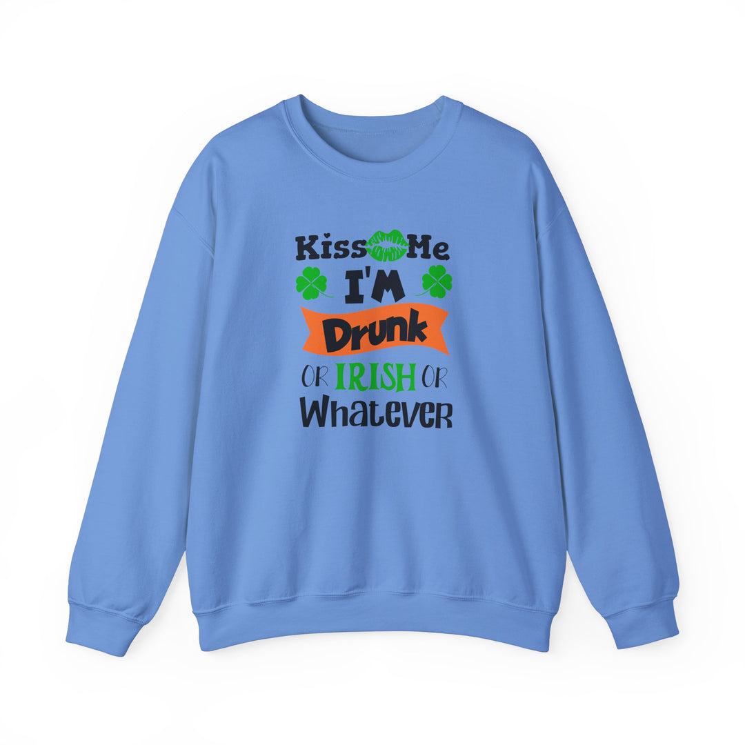 Kiss Me I'm Drunk - Unisex Heavy Blend™ Crewneck Sweatshirt