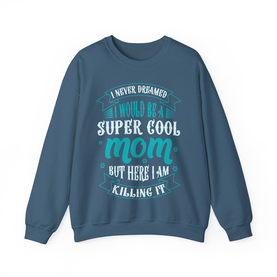 Super Cool Mom - Unisex Heavy Blend™ Crewneck Sweatshirt