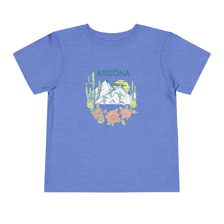 Feel The Sunset Arizona - Toddler Short Sleeve Tee