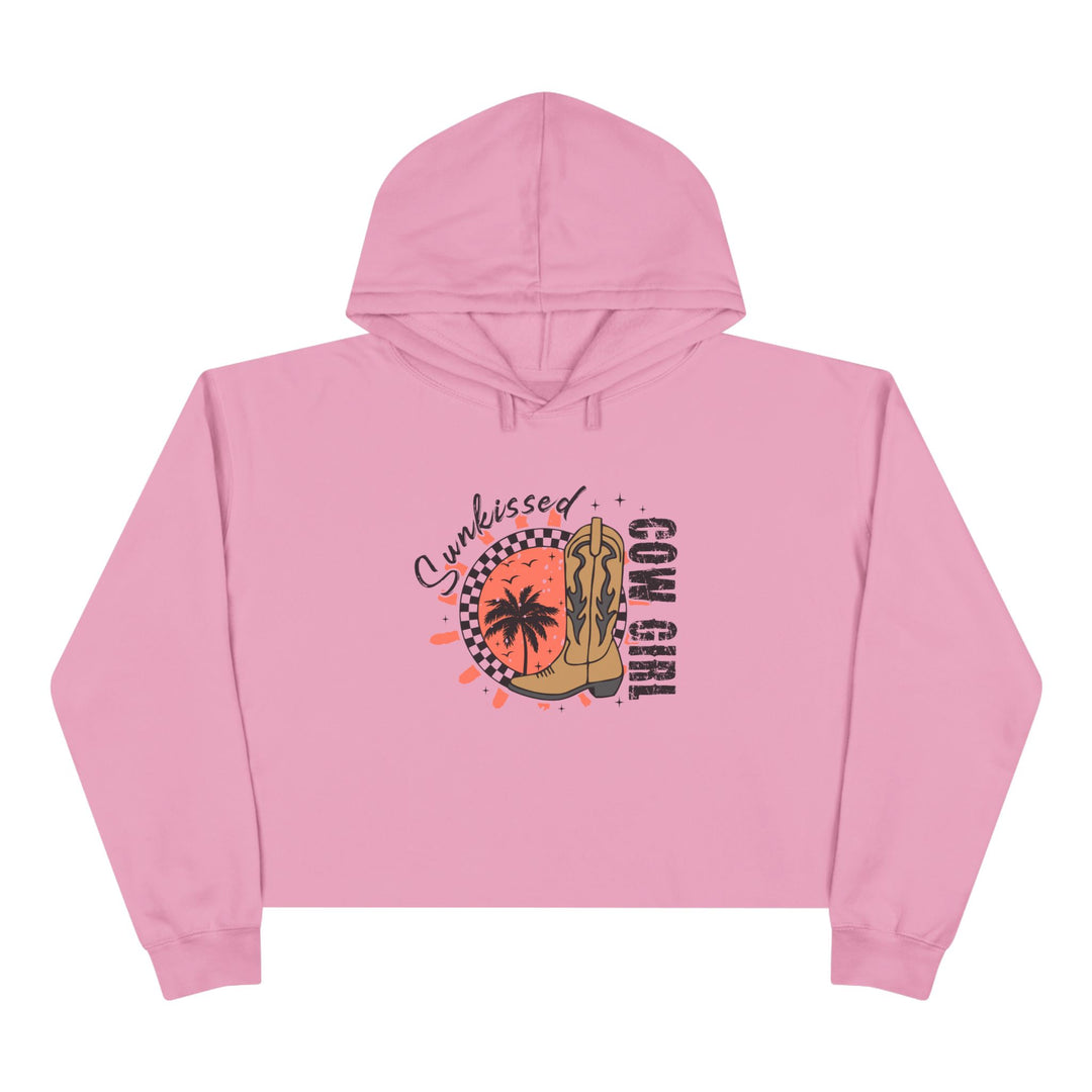 Sunkissed Cowgirl - Crop Hoodie