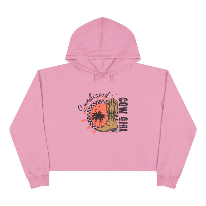 Sunkissed Cowgirl - Crop Hoodie