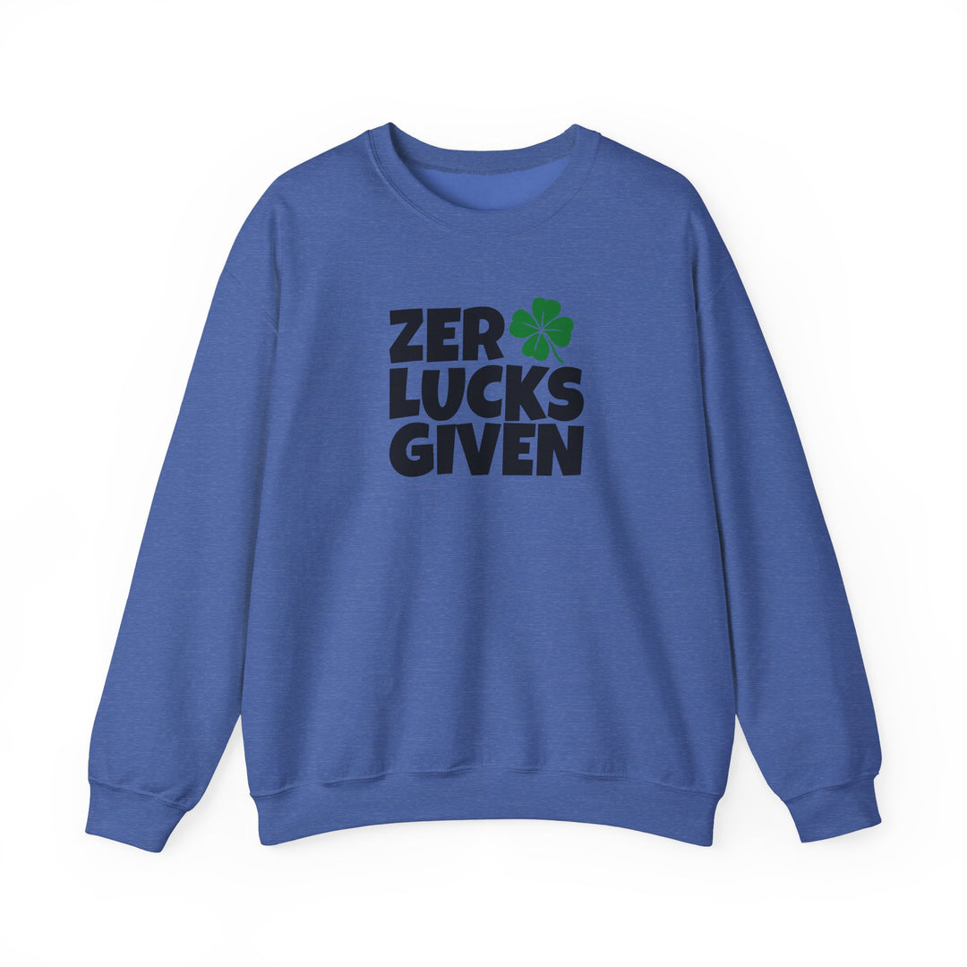 Zero Lucks Given - Unisex Heavy Blend™ Crewneck Sweatshirt