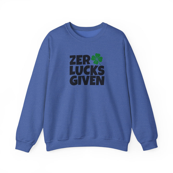 Zero Lucks Given - Unisex Heavy Blend™ Crewneck Sweatshirt