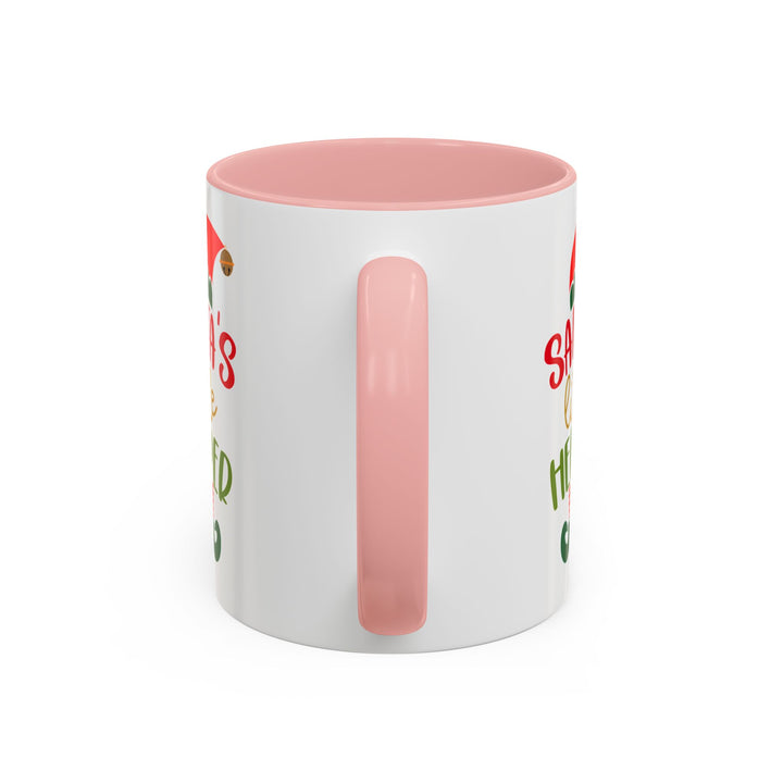 Santa's Little Helper - Accent Coffee Mug (11, 15oz)