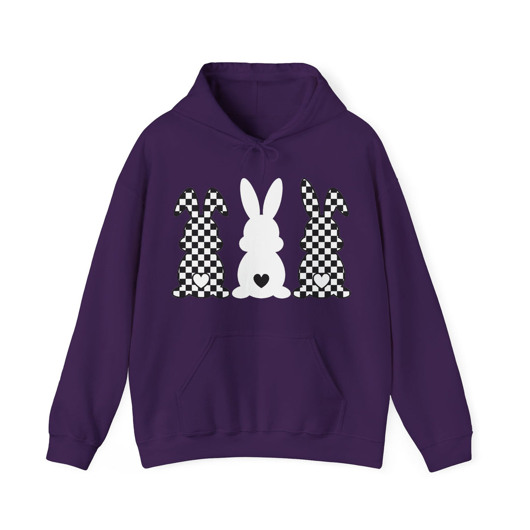 Heart Bunny - Unisex Heavy Blend™ Hooded Sweatshirt
