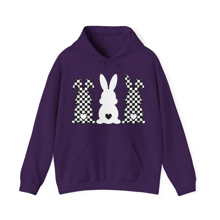 Heart Bunny - Unisex Heavy Blend™ Hooded Sweatshirt