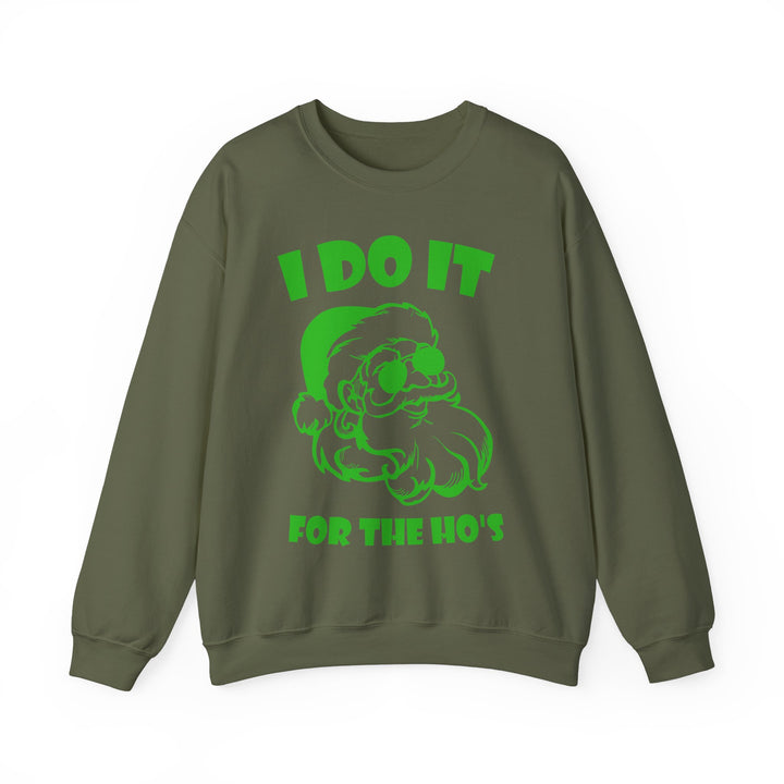 I Do It For The Ho's - Unisex Heavy Blend™ Crewneck Sweatshirt
