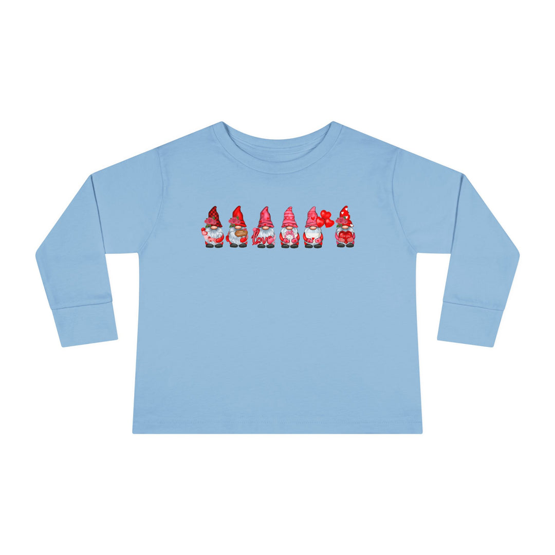 Valentines Gnomes - Toddler Long Sleeve Tee