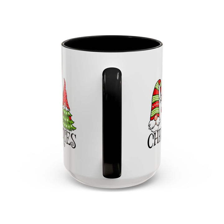 Christmas With My Gnomies - Accent Coffee Mug (11, 15oz)