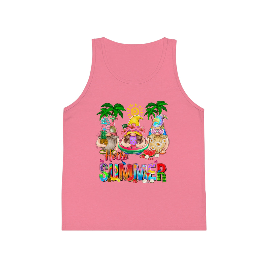 Summer Gnomes - Kid's Jersey Tank Top