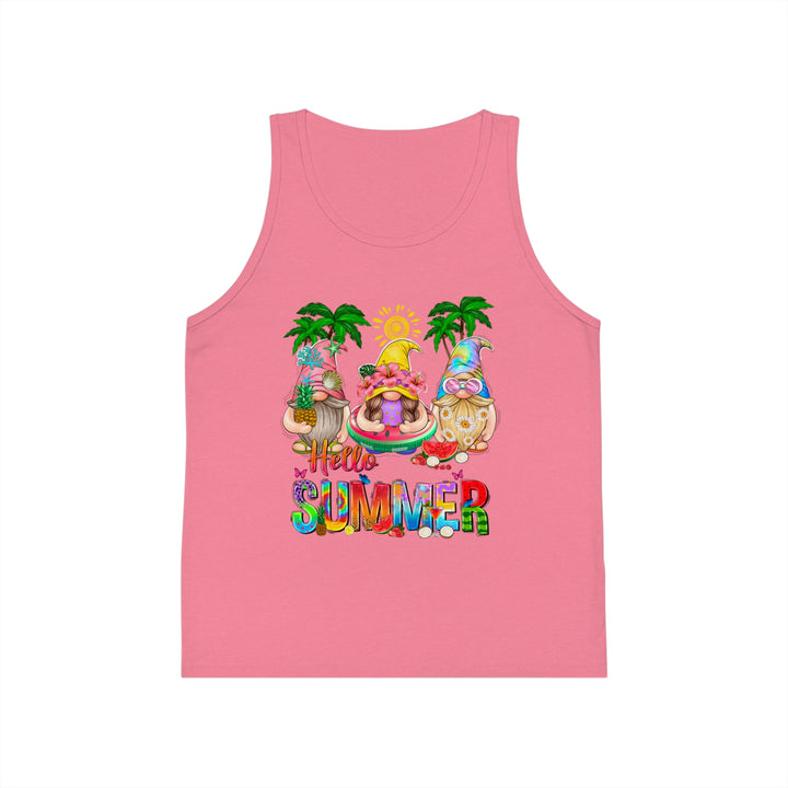 Summer Gnomes - Kid's Jersey Tank Top