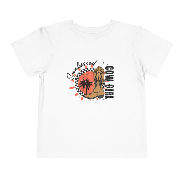 Sunkissed Cowgirl - Toddler Short Sleeve Tee