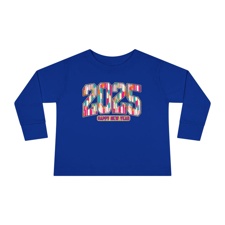2025 Happy New Year - Toddler Long Sleeve Tee