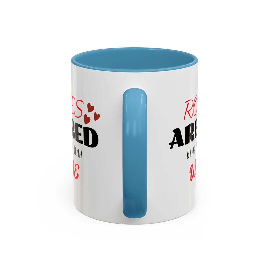 Blah Blah Blah Wine - Accent Coffee Mug (11, 15oz)