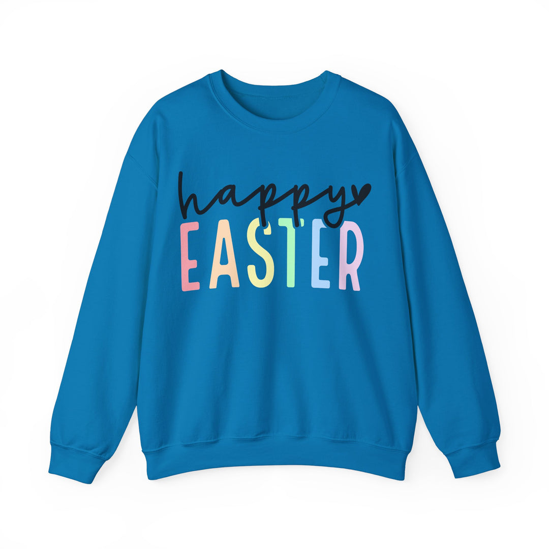 Pastel Happy Easter - Unisex Heavy Blend™ Crewneck Sweatshirt