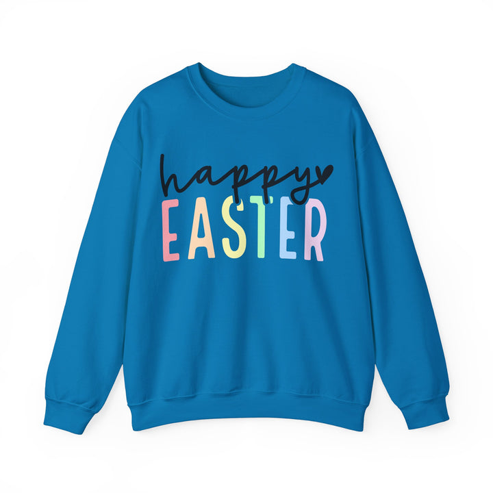 Pastel Happy Easter - Unisex Heavy Blend™ Crewneck Sweatshirt