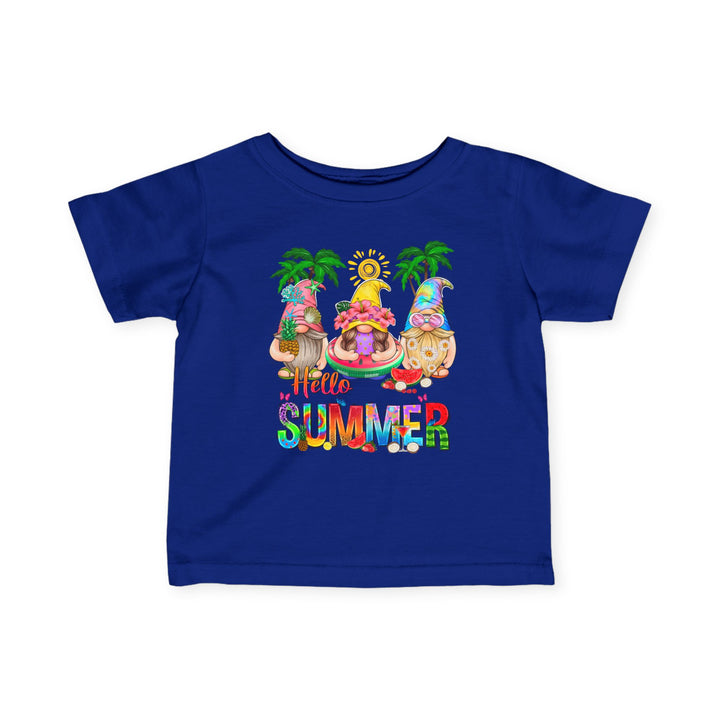 Summer Gnomes - Infant Fine Jersey Tee