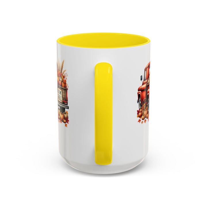 Welcome Fall - Accent Coffee Mug (11, 15oz)