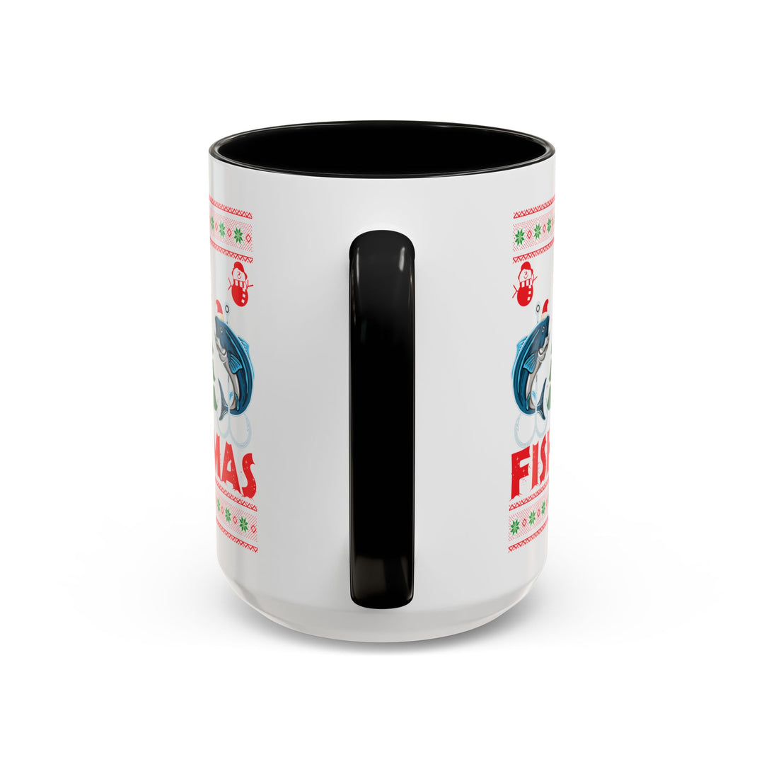 Merry Fishmas - Accent Coffee Mug (11, 15oz)