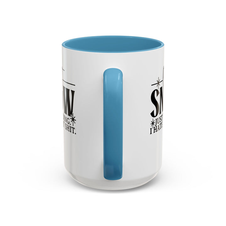 Let It Snow - Accent Coffee Mug (11, 15oz)