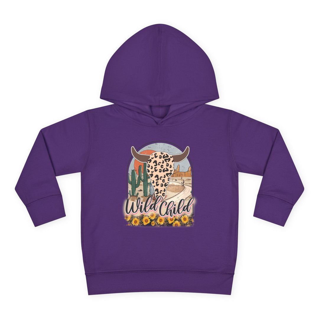 Wild Child - Toddler Pullover Fleece Hoodie