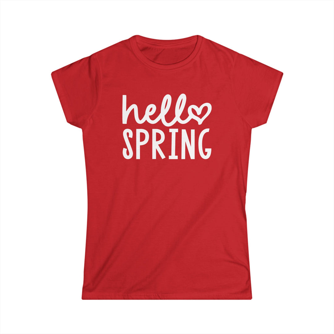Hello Spring - Women's Softstyle Tee