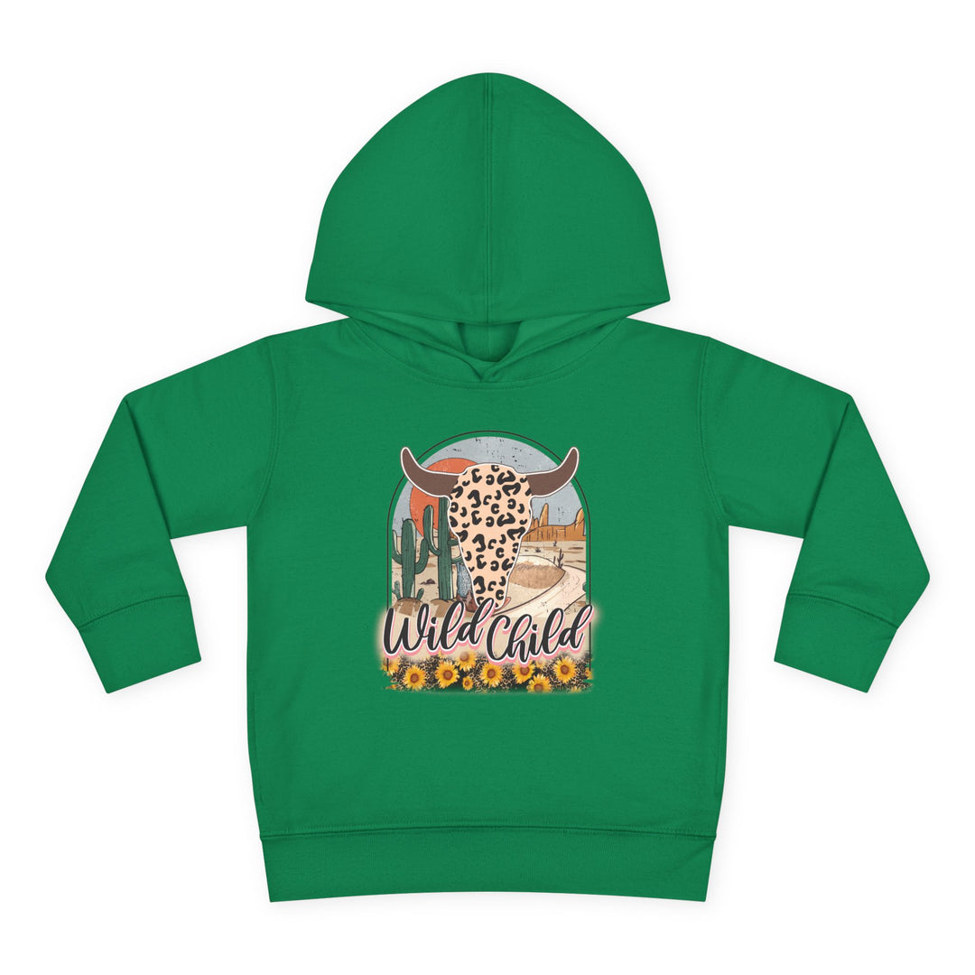 Wild Child - Toddler Pullover Fleece Hoodie