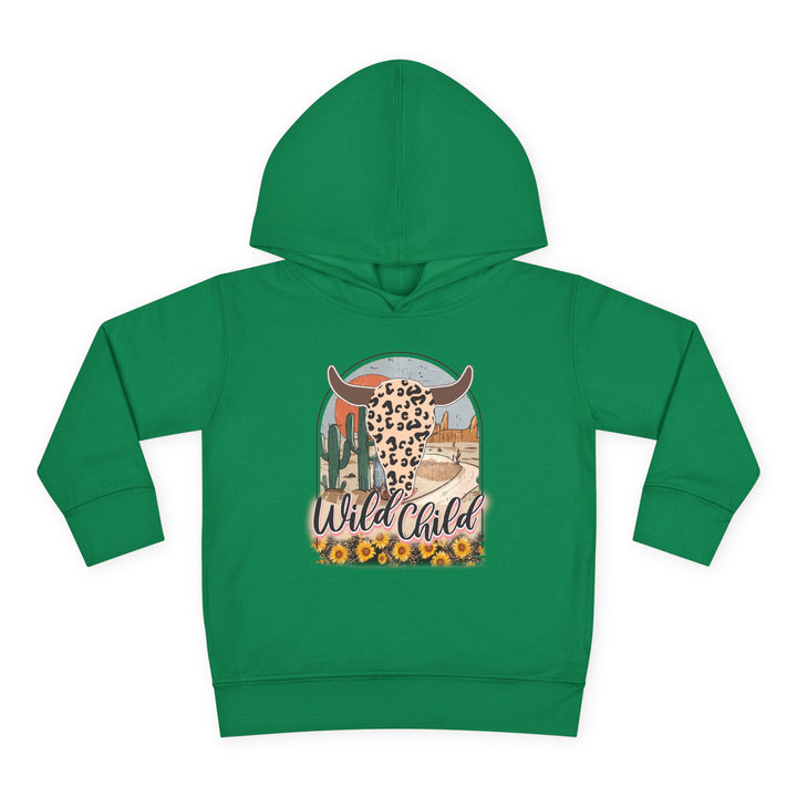 Wild Child - Toddler Pullover Fleece Hoodie