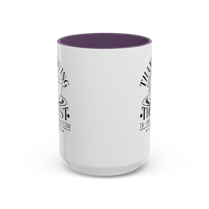 Family Dysfunction - Accent Coffee Mug (11, 15oz)