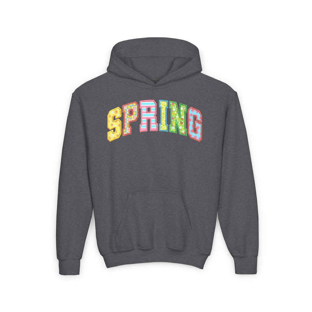 Spring Quilt - Youth Heavy Blend Hooded Sweatshirt