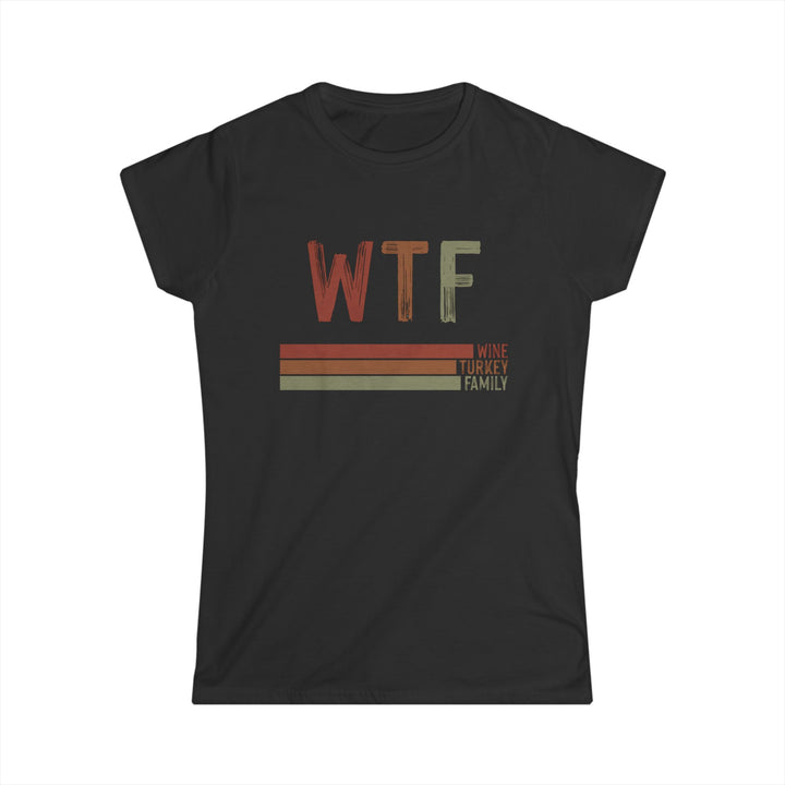 WTF - Women's Softstyle Tee