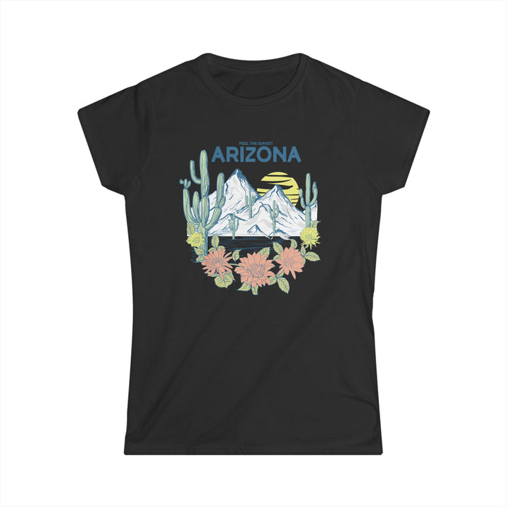 Feel The Sunset - Women's Softstyle Tee