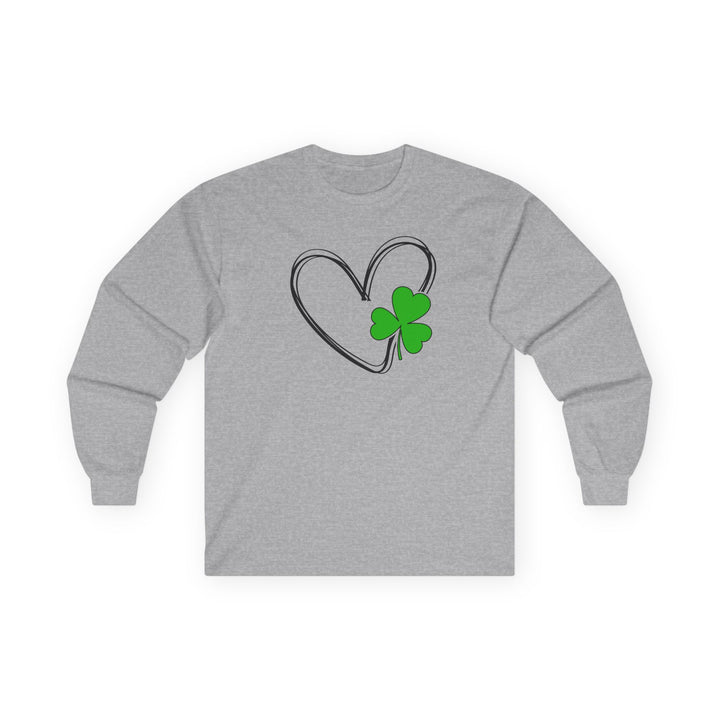 Heart & Clover - Unisex Ultra Cotton Long Sleeve Tee