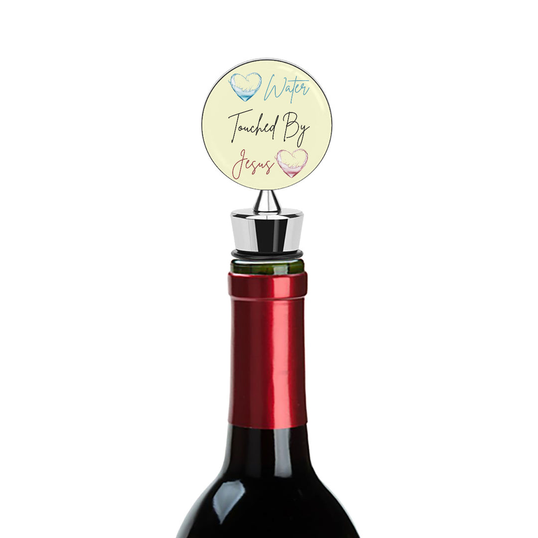 Water Touched By Jesus - Wine Bottle Stopper