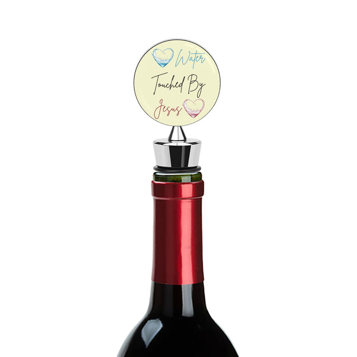Water Touched By Jesus - Wine Bottle Stopper