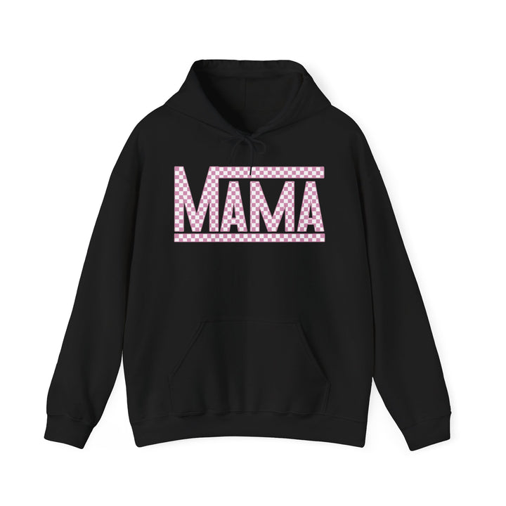 Pink Check Mama - Unisex Heavy Blend™ Hooded Sweatshirt