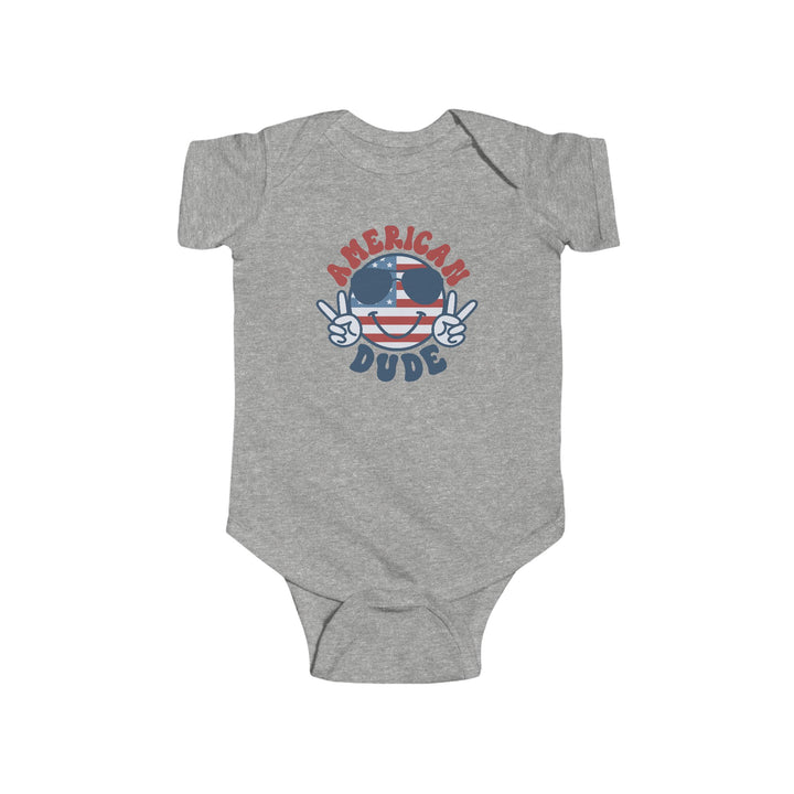 American Dude - Infant Fine Jersey Bodysuit